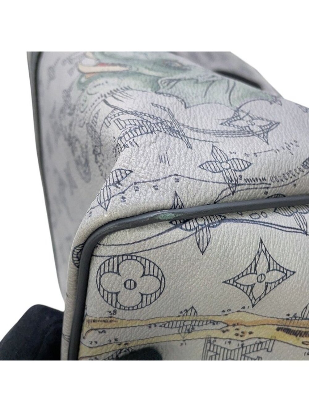Louis Vuitton Boston Bag Monogram Savannah Keepall Bandouliere 45 2-Way - Picture 5 of 10